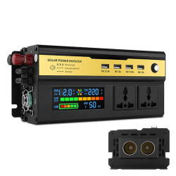 8896 1200W Car Smart Multi functional Digital Display Inverter Specification 24V