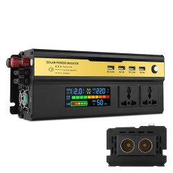 8896 1600W Car Smart Multi functional Digital Display Inverter Specification 12V