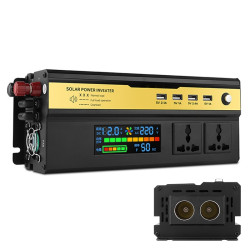 8896 2200W Car Smart Multi functional Digital Display Inverter Specification 12V