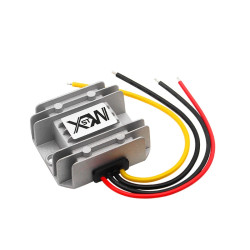 XWST DC 12 24V To 5V Converter Step Down Vehicle Power Module Specification 12 24V To 5V 5A Medium Aluminum Shell