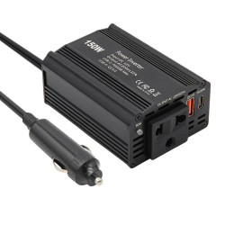 150W PD20W QC3 0 Fast Charging Car Inverter Car Cigarette Lighter Power Supply Adapter EU Plug