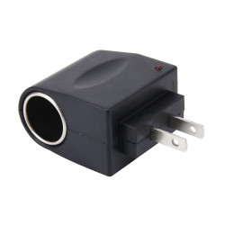 6W Vehicle Power Inverters 220V AC DC to 12V DC with Car Cigarette Lighter Socket Adapter Converter Vehicle Amplifier Power Output DC 12V 500mA US Plug