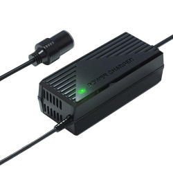 220V to 12V 10A Car to Home Converter Dedicated Inverter for Car Refrigerator Plug Type EU Plug Black