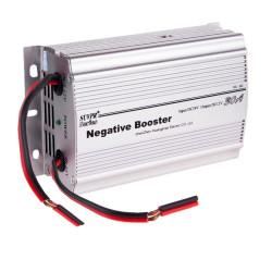 SUVPR RF 30A DC 24V to 12V Car Negative Booster Power Inverter Adapter