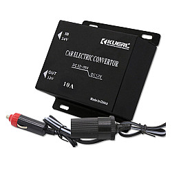 Car Audio Subwoofer Modification Cigarette Lighter Plug Power Converter Buck Model 24V 12V 10A