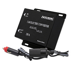 Car Audio Subwoofer Modification Cigarette Lighter Plug Power Converter Buck Model 24V 12V 20A