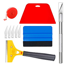10 In 1 Wallpaper Smoothing Kit Car Vinyl Wrapping Tool Scraper