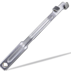 Universal Wrench Extender Tool Extension Car Maintenance Kit(Silver)
