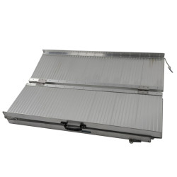 [US Warehouse] 7FT Portable Multi-folding Aluminum Wheelchair Loading Ramp