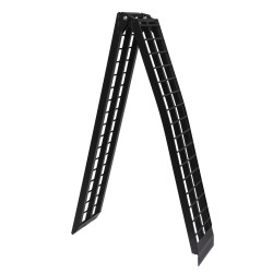 [US Warehouse] 10FT Portable Aluminum Loading Ramp Dirtbike Motorcycle Truck Single Ramp