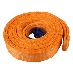 ZONGYUAN ZY-0223 Car 5m�5cm 8 Ton Towing 2 Ton Lifting Rope Straps High Strength Cable Cord Heavy Duty Recovery Securing Accessories for Cars Trucks(No Hook)