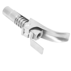 10000PSI Grease Coupler Coupling End Fitting 1/8 Inch NPT Adapter Connector, Style: Plastic Shell Package