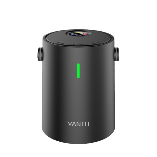 YANTU A05 Car Electric Mini Portable Tire Air Pump, Style: Wireless Mechanical Black