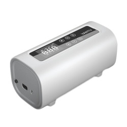 YANTU A22 Car Dual-Cylinder Car Wireless Smart Digital Display Portable Tire Air Pump, Specification: Wireless White