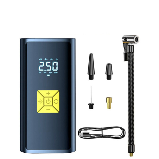 SUITU ST-9620C Wireless Power Bank Small Portable Car Air Pump Tire Inflator for Motorcycle Bicycle