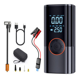 SUITU ST-9650B 4 x 1500mAh Car Emergency Starting Power Supply Inflatable Pump Integrated Machine