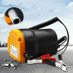12V 60W Oil / Crude Oil Fluid Sump Extractor Scavenge Exchange Transfer Pump Suction Transfer Pump + Tubes for Auto Car Boat Mot