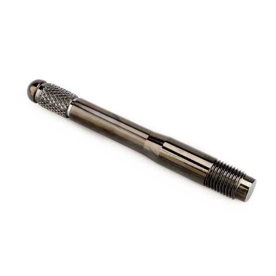 Universal European Car Stainless Type Dowel Pin Nut Wheel Hub Tire Install Disassembly Tool, Size: M12 x 1.5(Gun Metal)