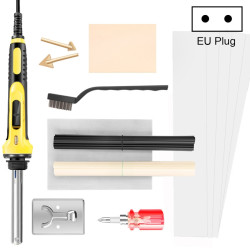 100W Electric Soldering Iron Plastic Welding Machine Car Bumper Repair Plier, EU Plug (Yellow)