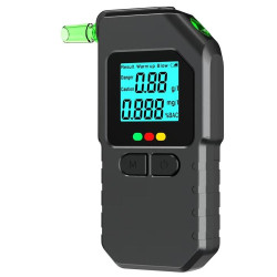 Home Digital Display Blow-type Alcohol Tester Alcohol Detector(Black)
