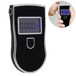 3 digitals LCD Display Breath Alcohol Tester Analyzer(Black)