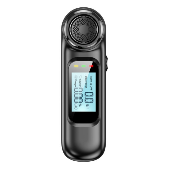 AM01 USB Rechageable Alcohol Tester Handheld Digital Alcohol Breath Tester(English Model)