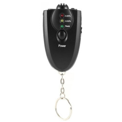 Car Portable Mini LED Air Blow Alcohol Tester(Without Battery)
