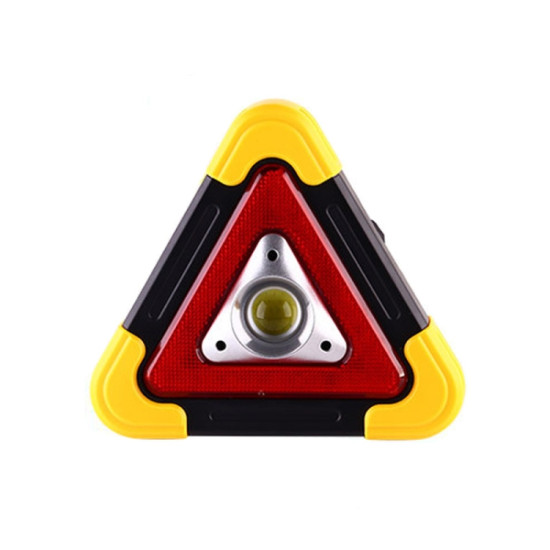 Small Car Traffic Warning Sign Vehicle Reflective Tripod Emergency Light