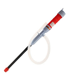 58cm Short Electric Oil Pump Oil Pipe Automotive Supplies Water Pump Oiler(Red)