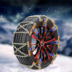 1pc Car Tire Emergency Anti-skid Chains Tyre Anti-slip Chains