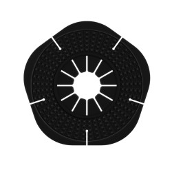 Car Wiper Hole Silicone Protective Cover, Size: Big Hole(Black)