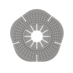 Car Wiper Hole Silicone Protective Cover, Size: Big Hole(Gray)