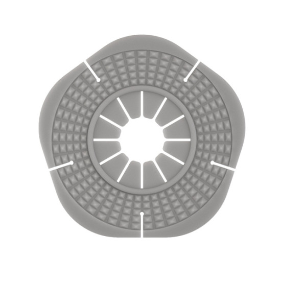 Car Wiper Hole Silicone Protective Cover, Size: Big Hole(Gray)