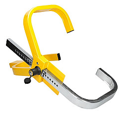 Car Anti-theft Lock SUV Wheel Three-prong Lock With Suction Cup, Style: Ordinary