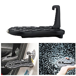 Car Doorstep Vehicle Rooftop Roof Rack Assistance Easy Install The Door Step Hooked On Car Truck SUV Portable Safety Hammer