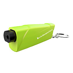 Car Safety Hammer Escapes Trapped Window Broken Device(Green)