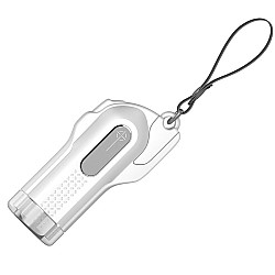 CS-B09 Safety Hammer Tungsten Steel Striker Windows Breaker With Seat Belt Cutter(White)