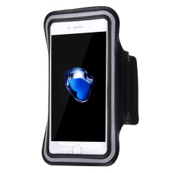 For iPhone 8 Plus & 7 Plus   Sport Armband Case with Key Pocket(Black)