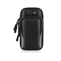 2 PCS Running Mobile Phone Arm Bag Sports Wrist Bag Universal For Mobile Phones Within 6 Inche  Colour: Gray