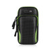 2 PCS Running Mobile Phone Arm Bag Sports Wrist Bag Universal For Mobile Phones Within 6 Inche  Colour: Green