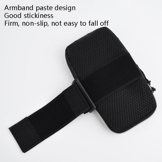 2 PCS Running Mobile Phone Arm Bag Sports Wrist Bag Universal For Mobile Phones Within 6 Inche  Colour: Pink