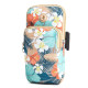 2 PCS B031 Running Mobile Phone Sports Arm Bag Outdoor Sports Fitness Mobile Phone Bag Wrist Bag(Gray Large)