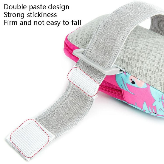 2 PCS B082 Sports Outdoor Arm Bag Mobile Phone Arm Band Running Fitness Mobile Phone Bag  Specification： Large (Light Purple)