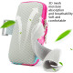 2 PCS B082 Sports Outdoor Arm Bag Mobile Phone Arm Band Running Fitness Mobile Phone Bag  Specification： Large (Light Purple)