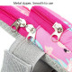 2 PCS B082 Sports Outdoor Arm Bag Mobile Phone Arm Band Running Fitness Mobile Phone Bag  Specification： Large (Cyan)