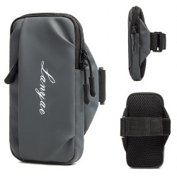 Running Mobile Phone Arm Bag Sports Yoga Fitness Mobile Phone Bag(B221 Gray)