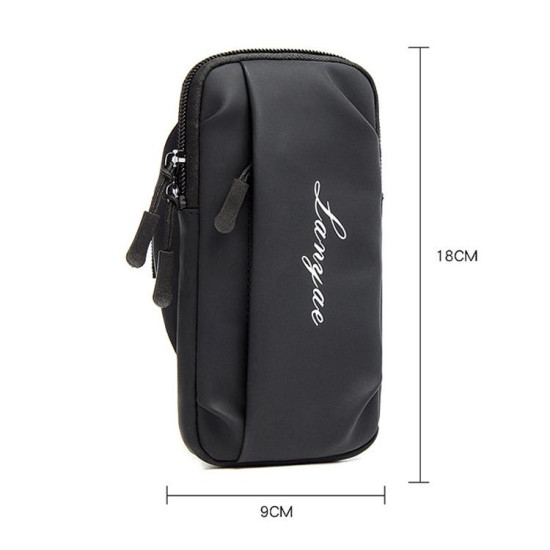 Running Mobile Phone Arm Bag Sports Yoga Fitness Mobile Phone Bag(B221 Purple)