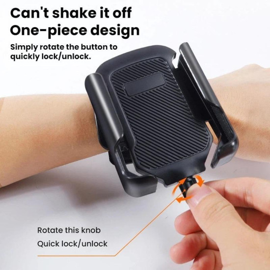 Outdoor Sports Wrist-mounted Phone Holder  Style: Holder + Wrist Strap + Arm Strap