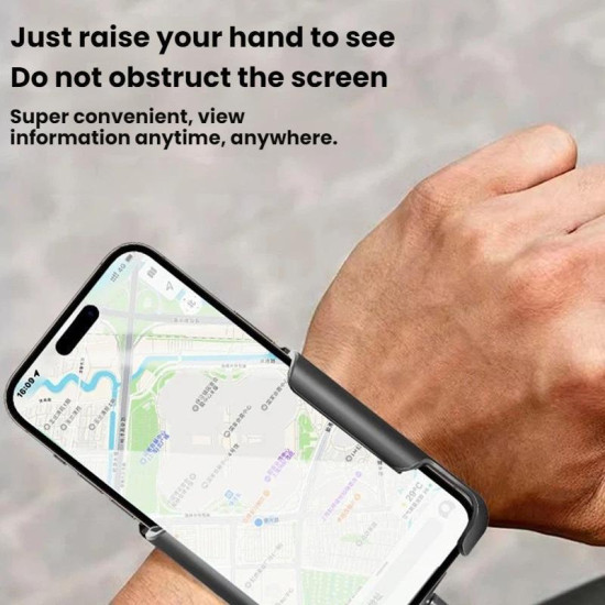 Outdoor Sports Wrist-mounted Phone Holder  Style: Holder + Wrist Strap + Arm Strap