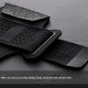 ZQK Touchscreen Armband for Running Phone Holder Breathable & Stretchable for Secure Fit  Size: Large Dark Gray